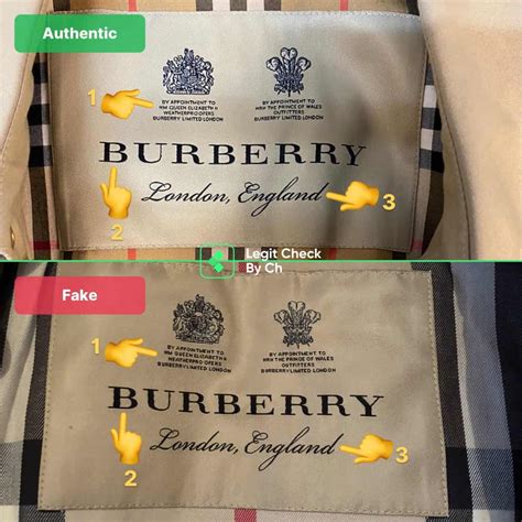 burberry brit tag real vs fake|Burberry of london tag.